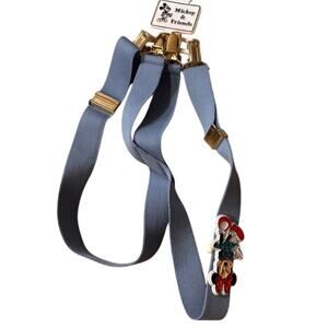 Vintage Disney Mickey & Friends Kids Suspender Strap Minnie Mouse Design